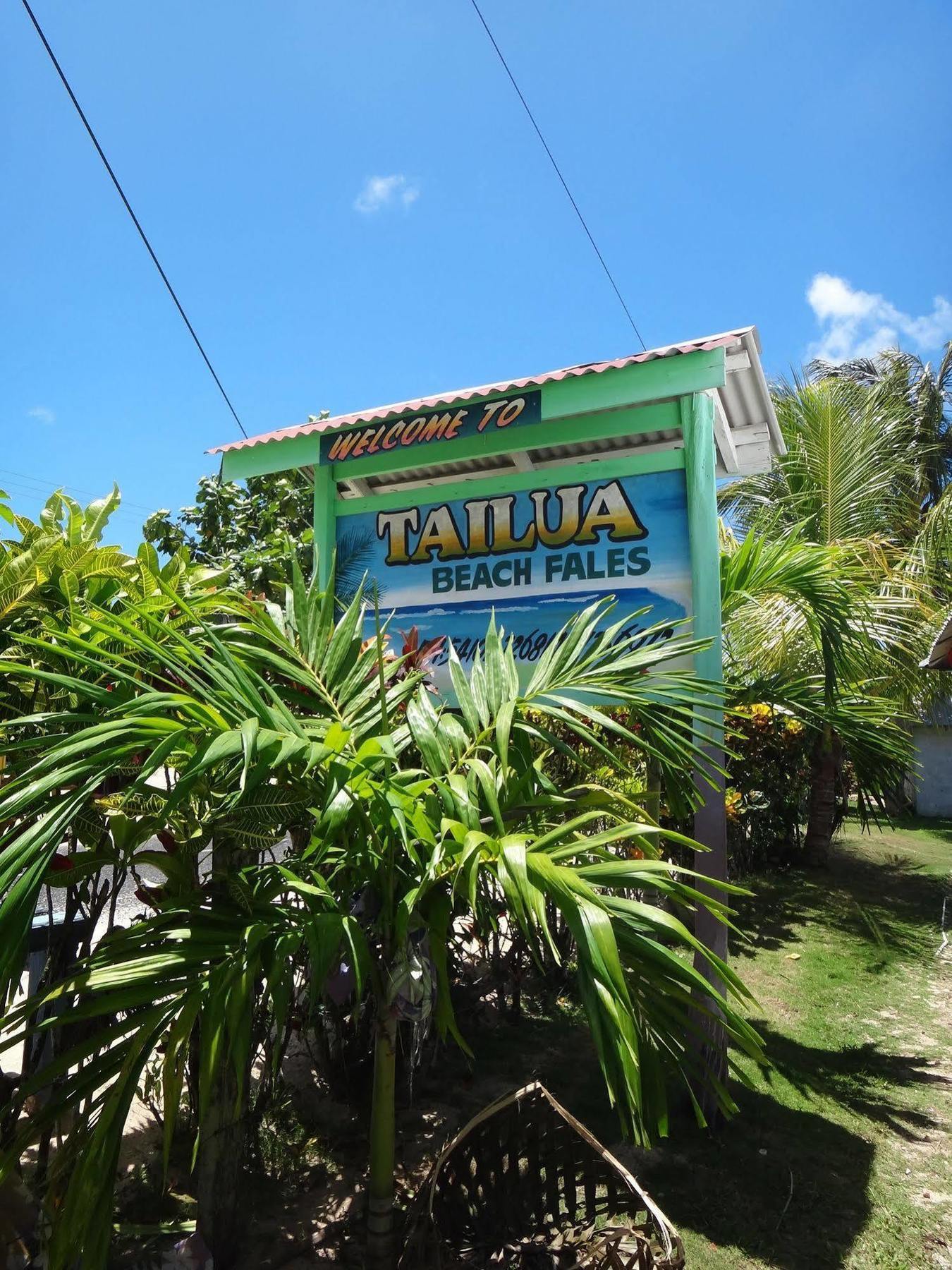 Tailua Beach Fales Manase Bagian luar foto
